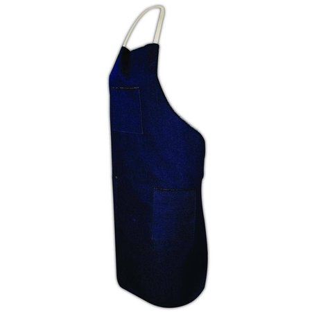 MAGID 2950 Blue Denim 28 x 36 Apron with Pockets 2950